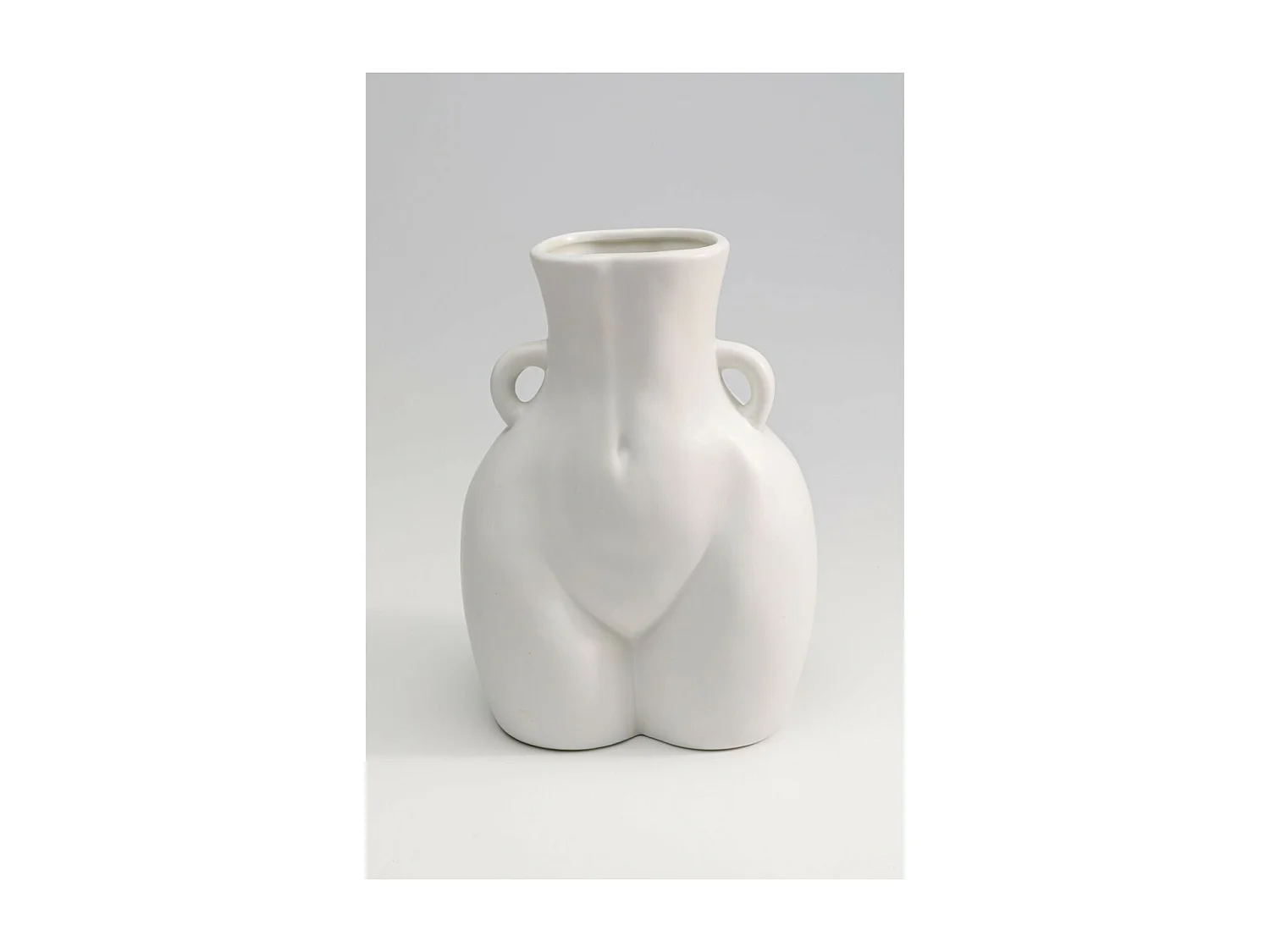 Vase Donna blanc 22cm