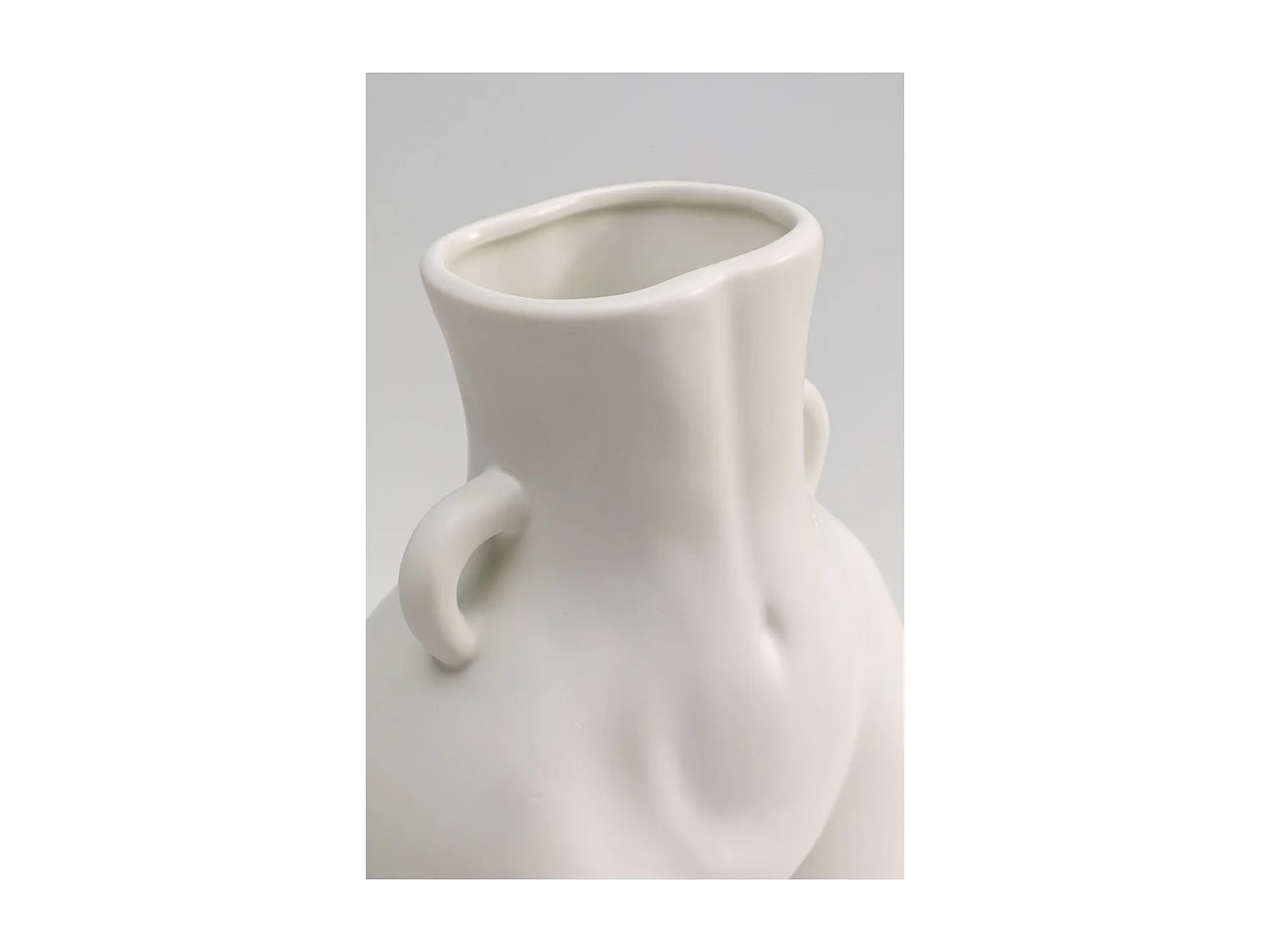 Vase Donna blanc 22cm
