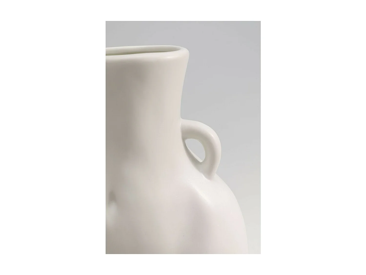 Vase Donna blanc 22cm