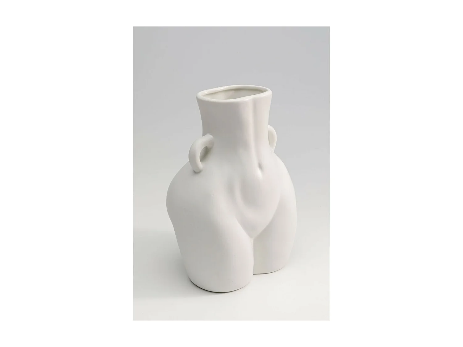 Vase Donna blanc 22cm