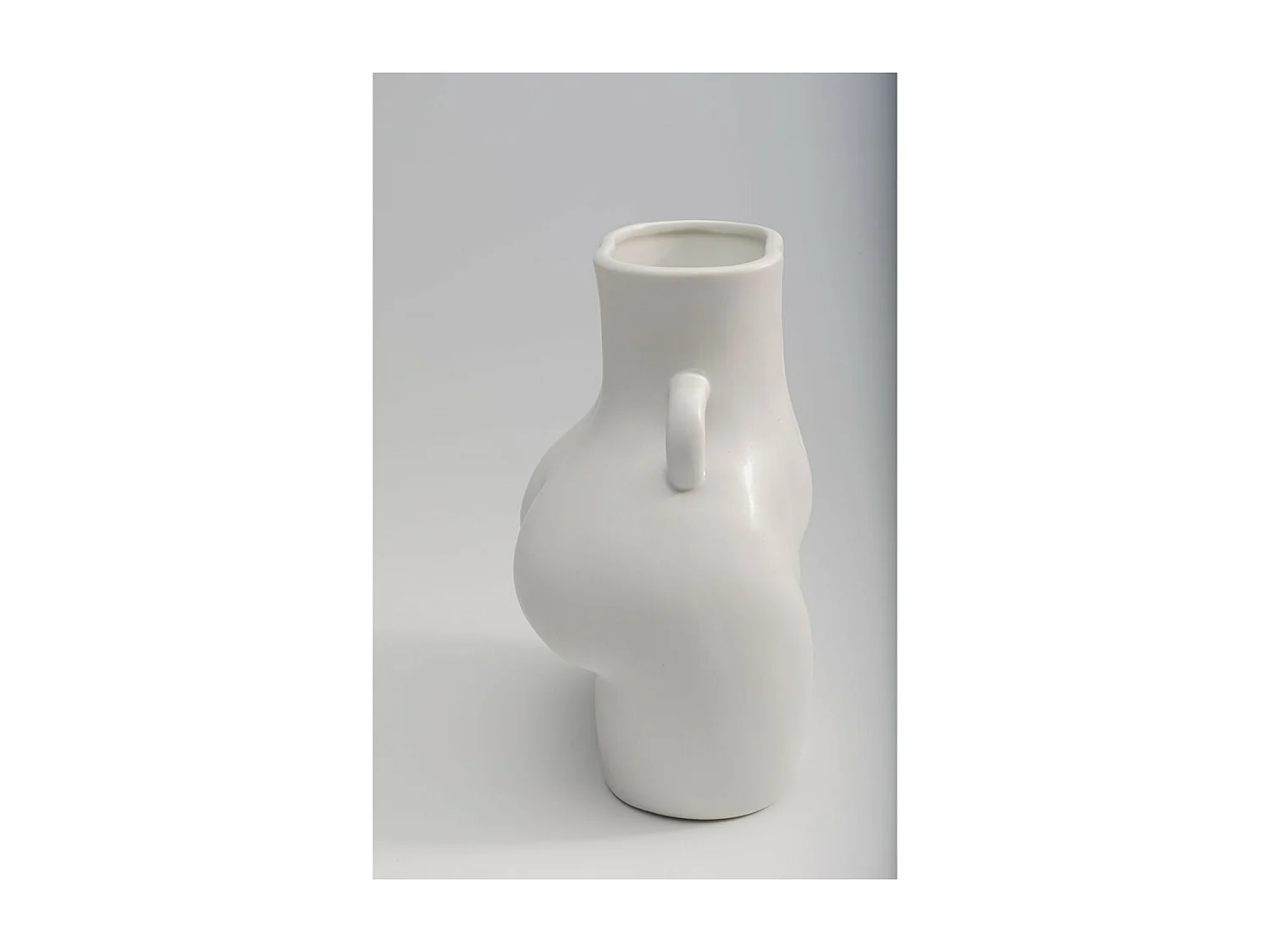 Vase Donna blanc 22cm