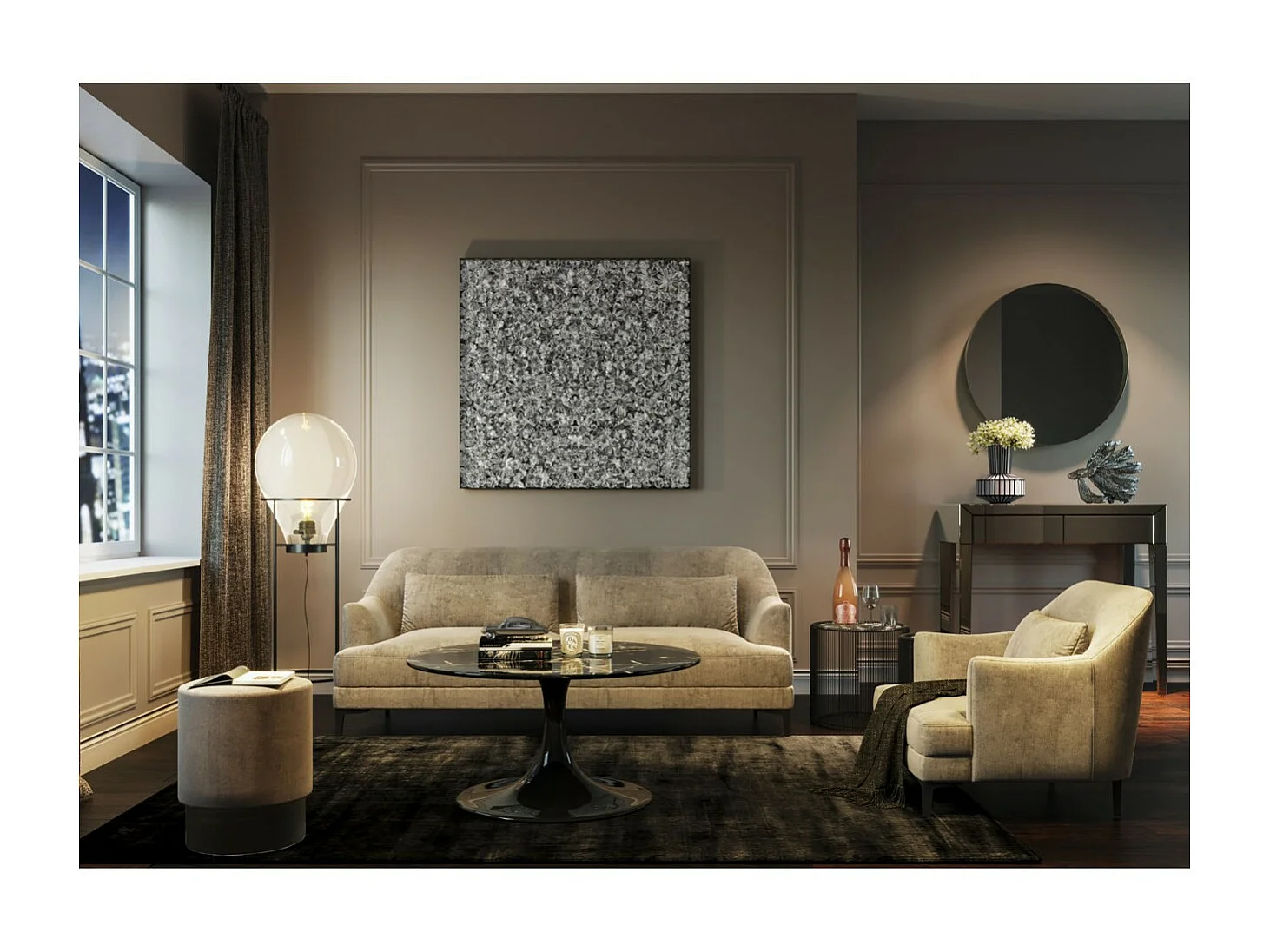 Tapis Cosy Rocky 200x300cm