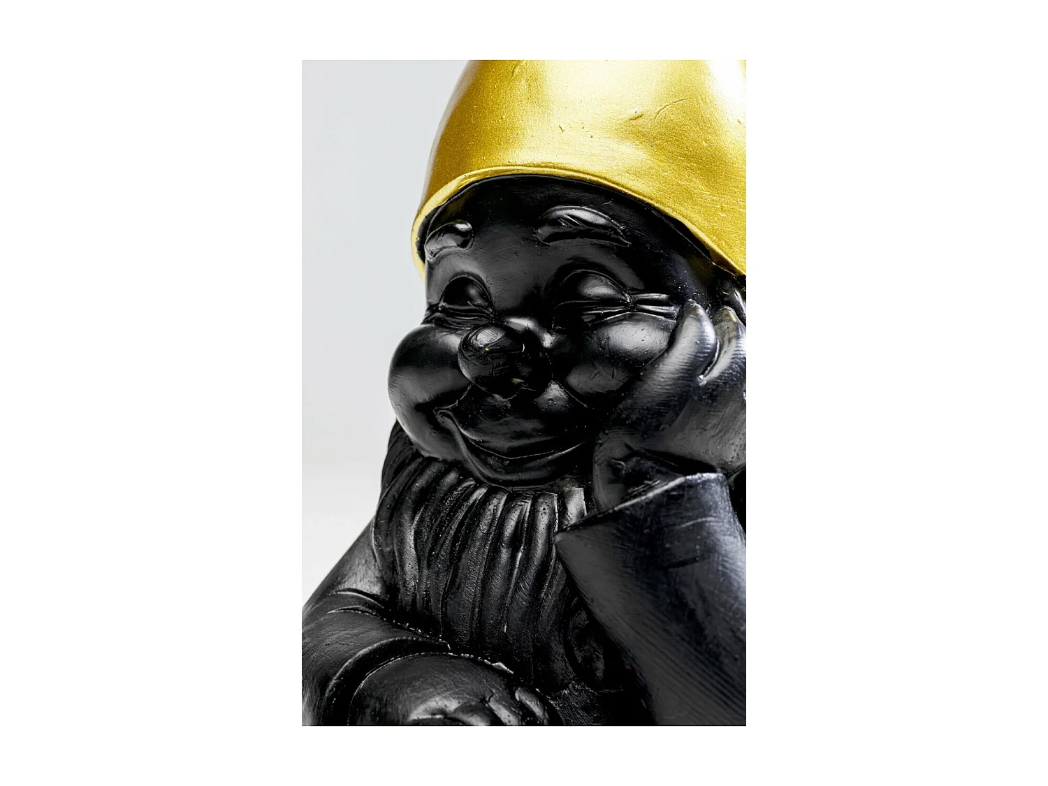 Figurine décorative Nain noir 21cm