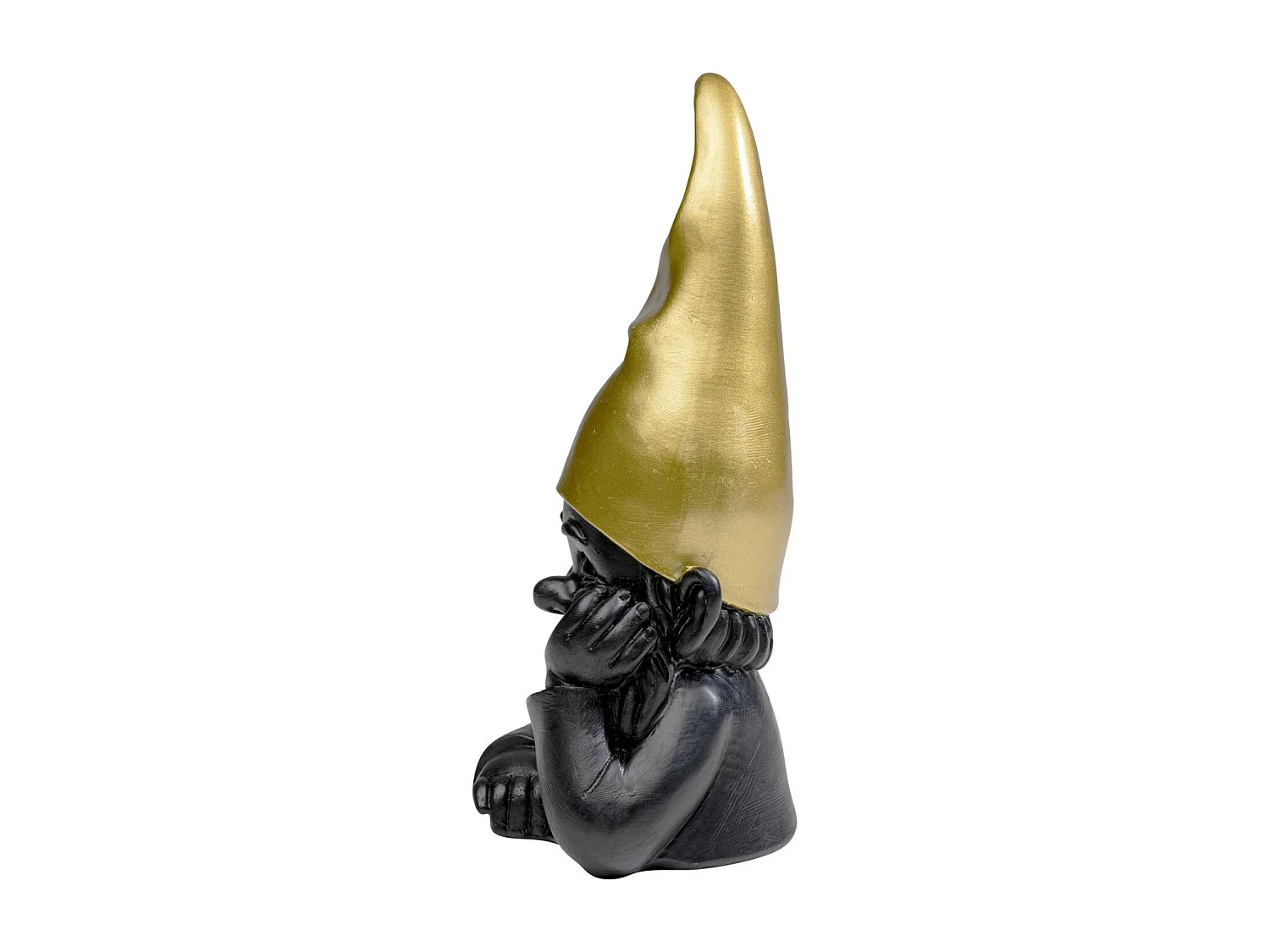Figurine décorative Nain noir 21cm
