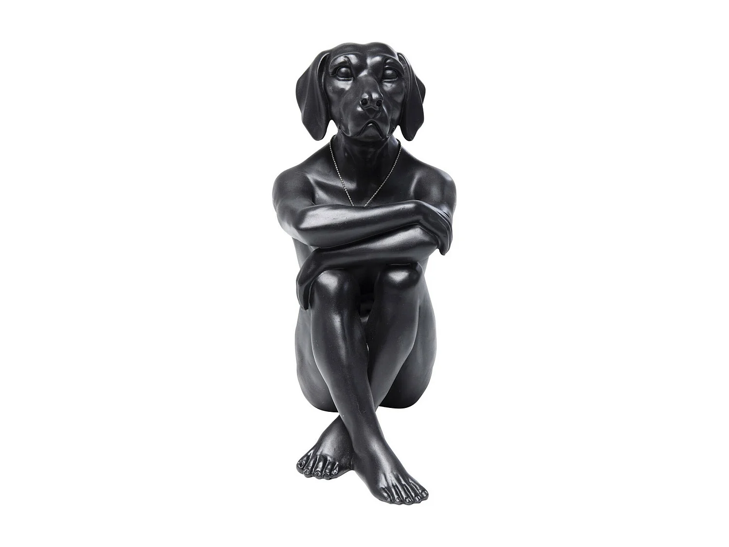 Deko Figur Gangster Dog Black