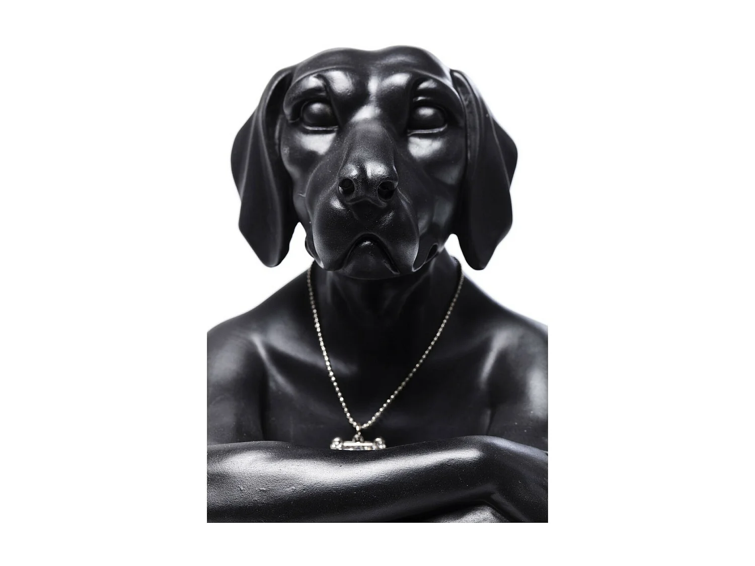 Deko Figur Gangster Dog Black
