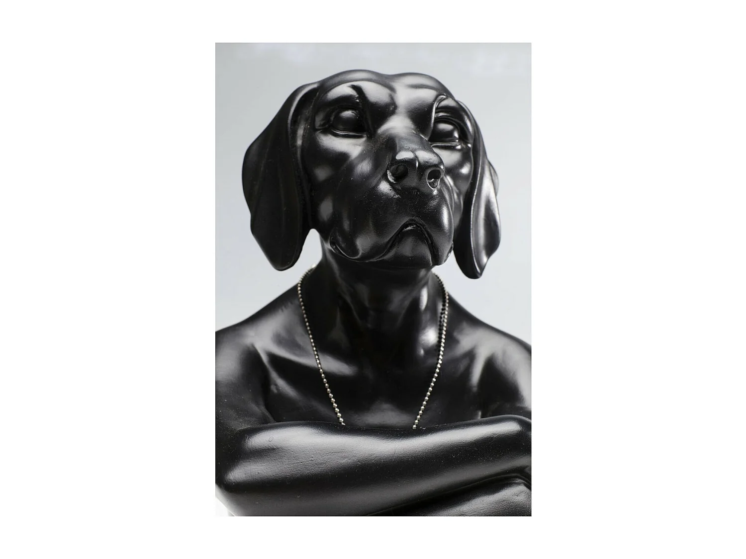 Deko Figur Gangster Dog Black