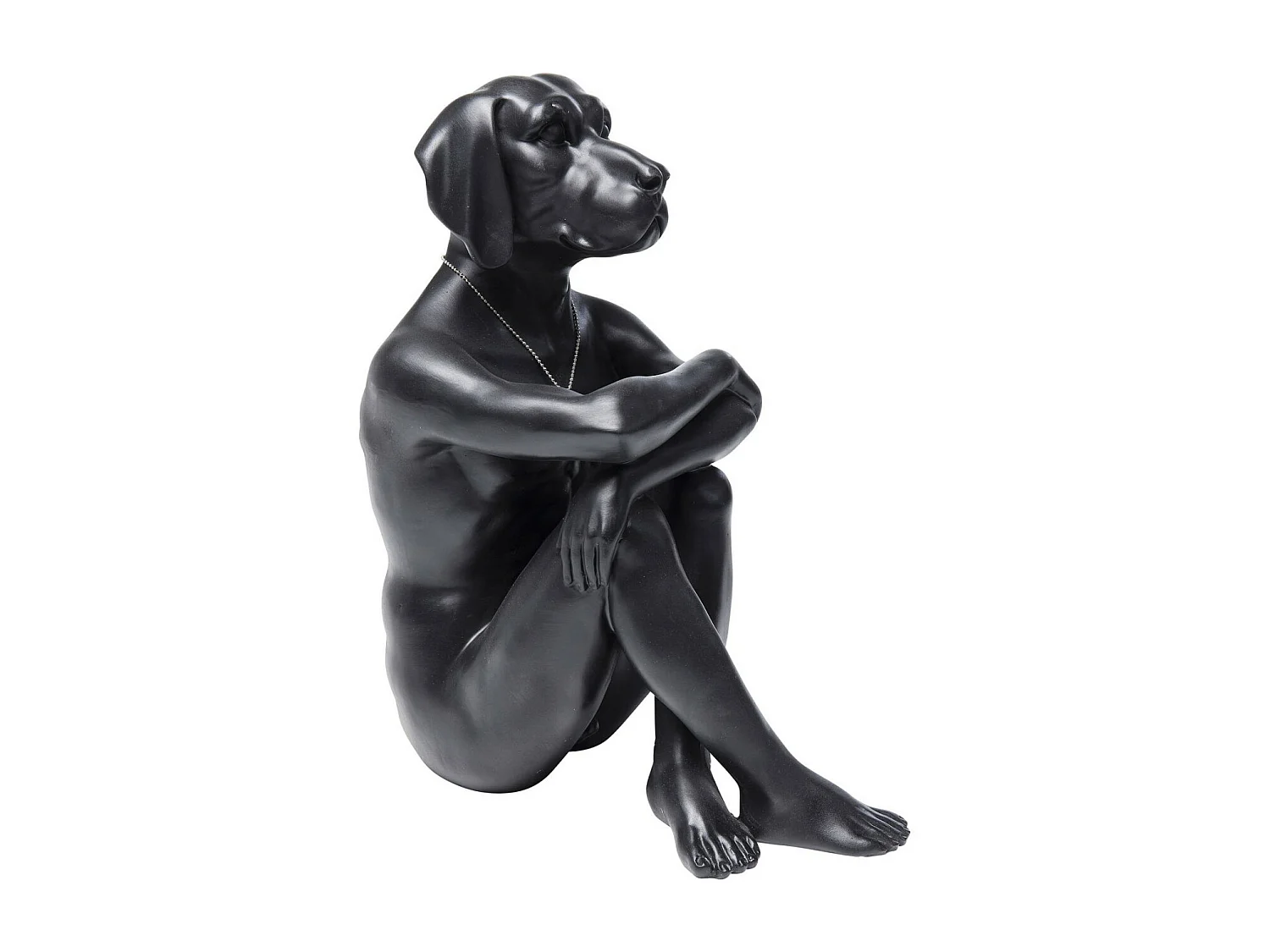 Deko Figur Gangster Dog Black