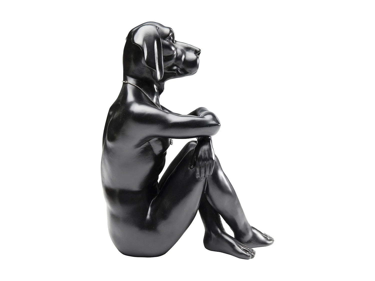 Deko Figur Gangster Dog Black