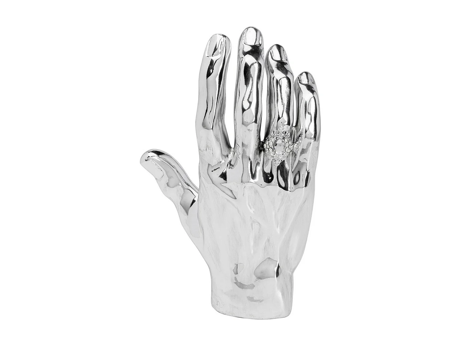 Deko Objekt Mano Diamond Ring Silber