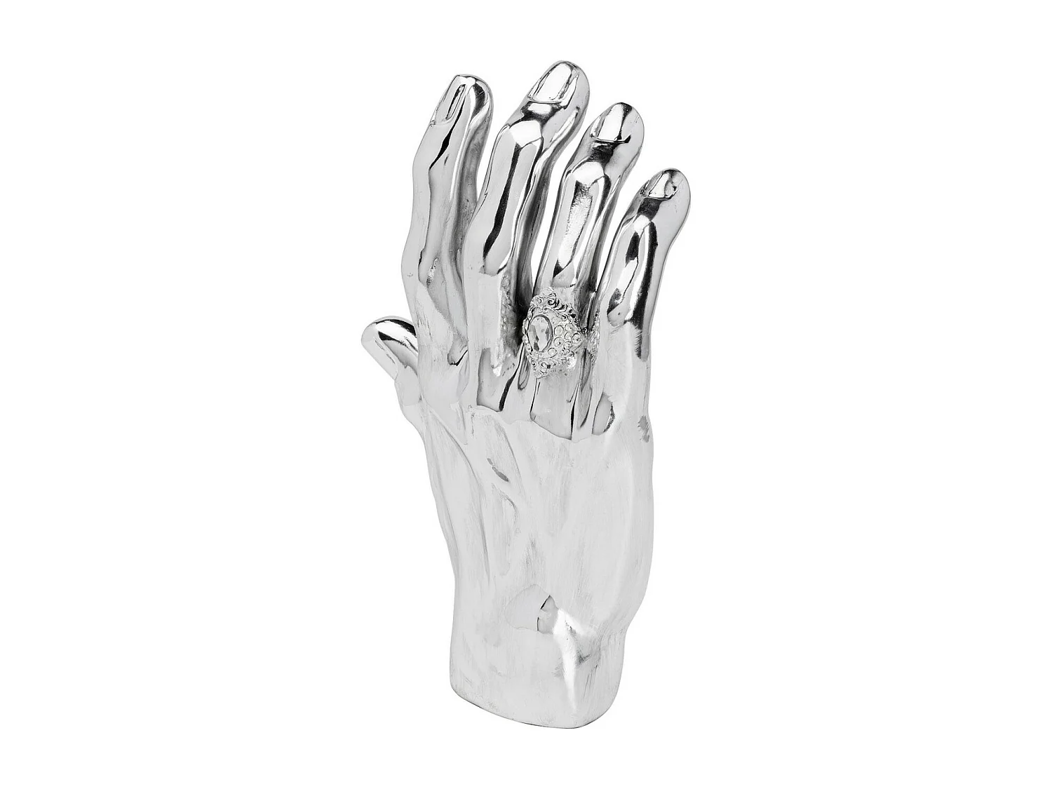 Deko Objekt Mano Diamond Ring Silber