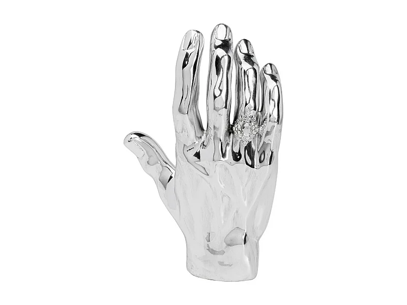 Deko Objekt Mano Diamond Ring Silber