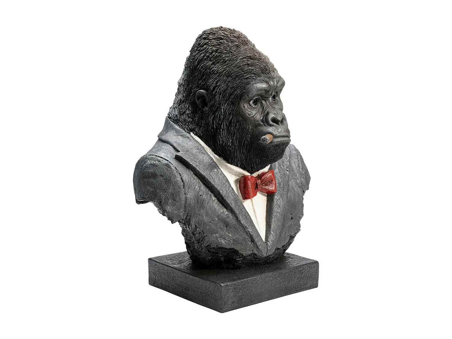 Objet décoratif Smoking Gorilla 48cm
