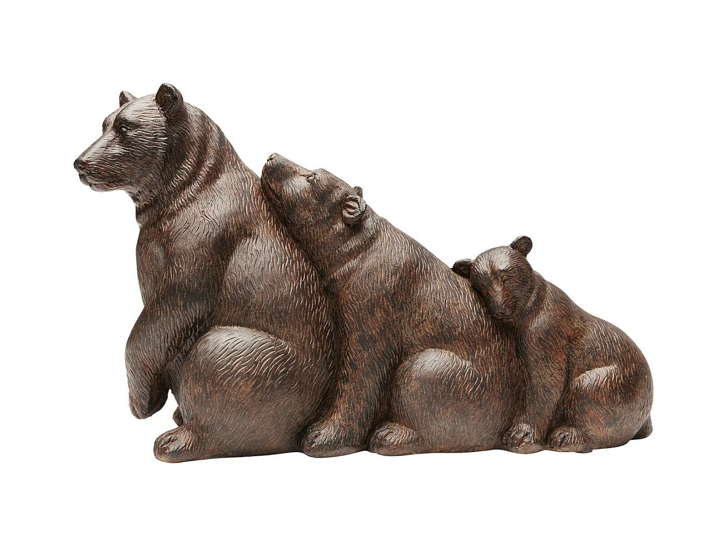 Figura decorativa Relaxed Bear Family