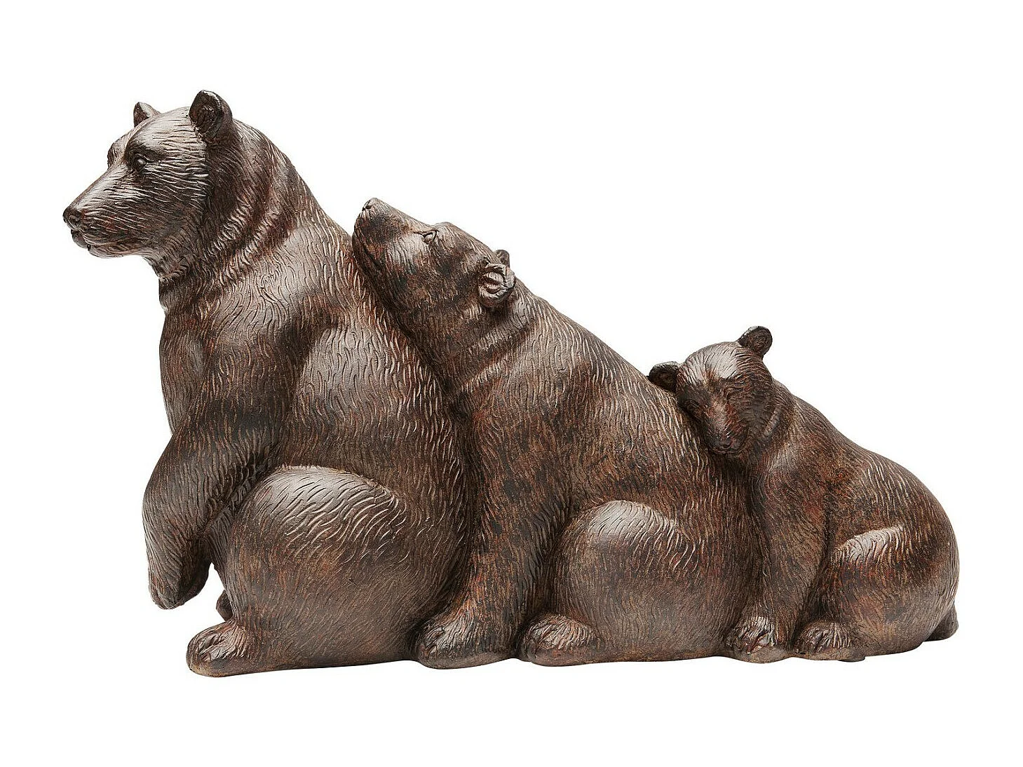 Deko Objekt Relaxed Bear Family