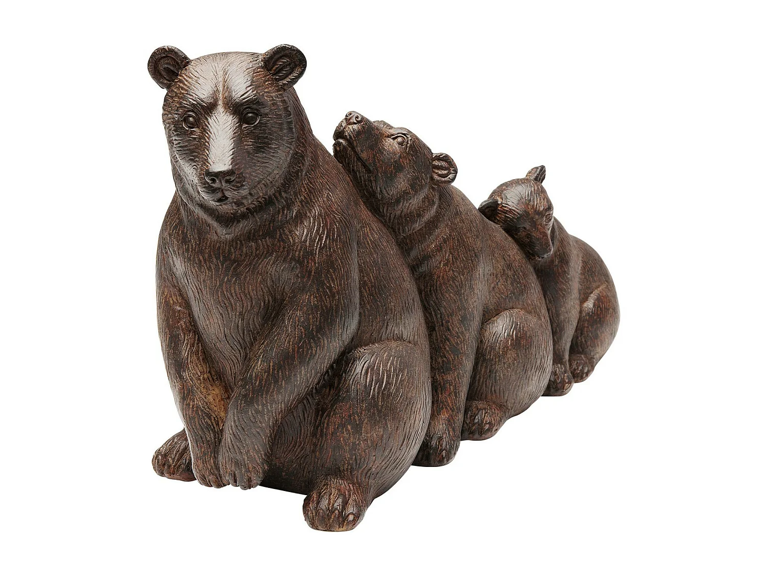 Deko Objekt Relaxed Bear Family