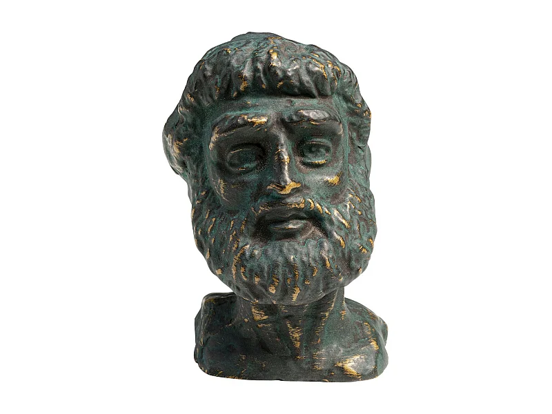 Deko Objekt Bearded Man Grau 11cm