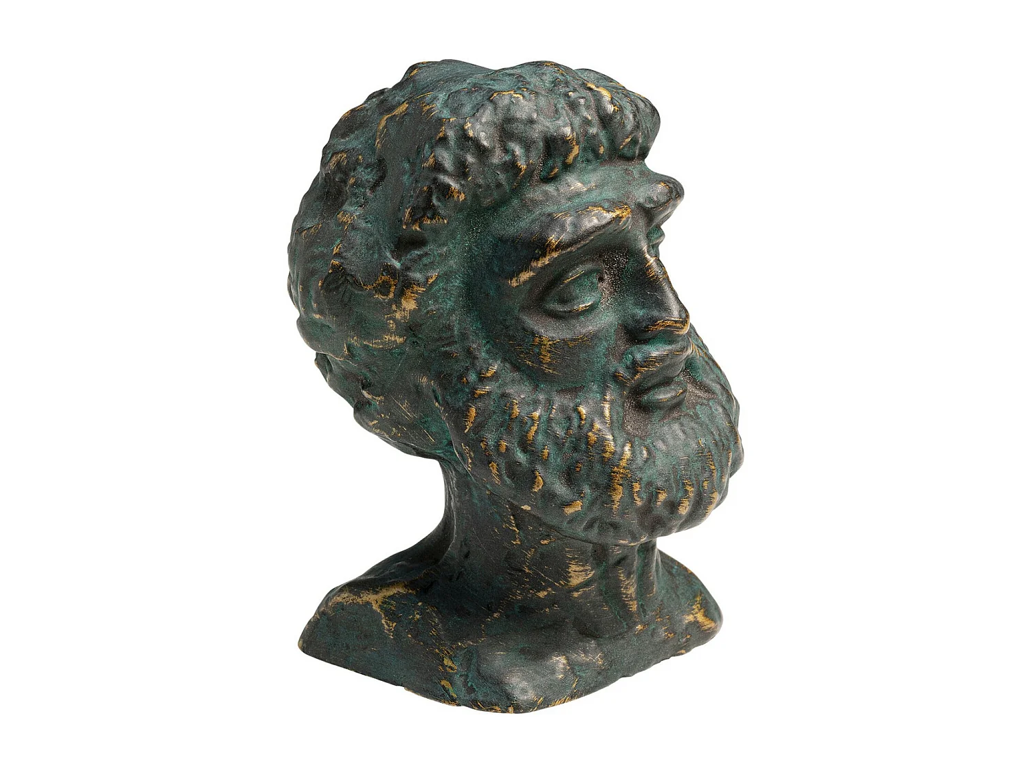 Deko Objekt Bearded Man Grau 11cm