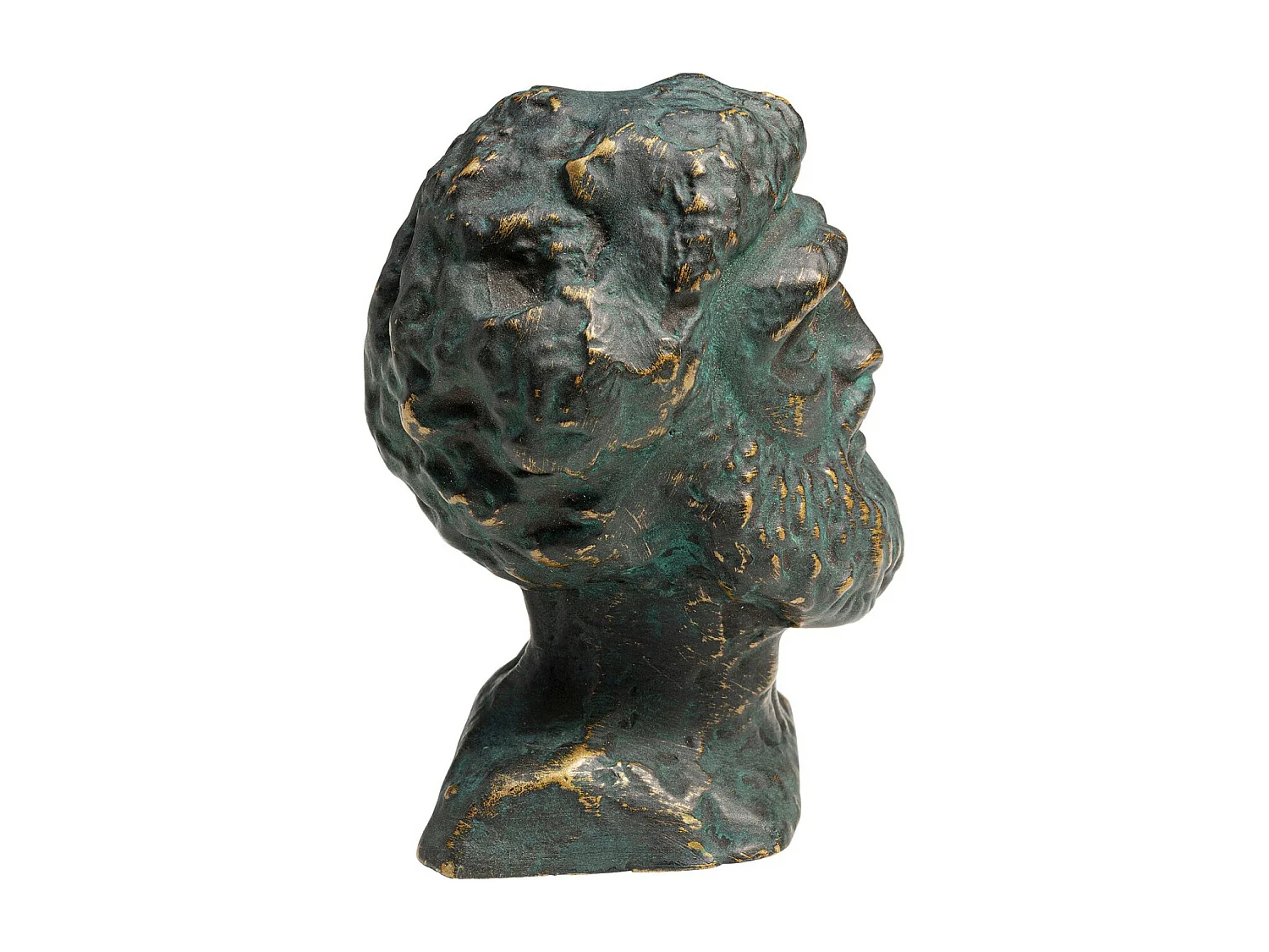 Deko Objekt Bearded Man Grau 11cm