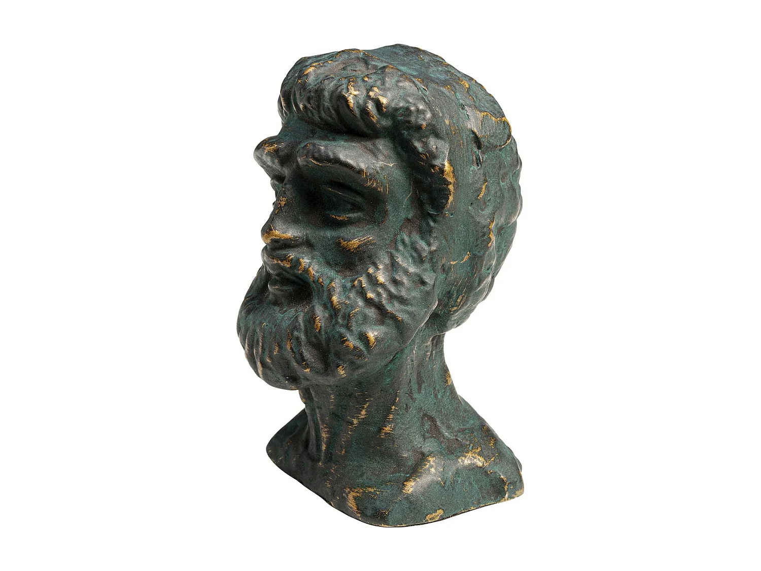 Deko Objekt Bearded Man Grau 11cm