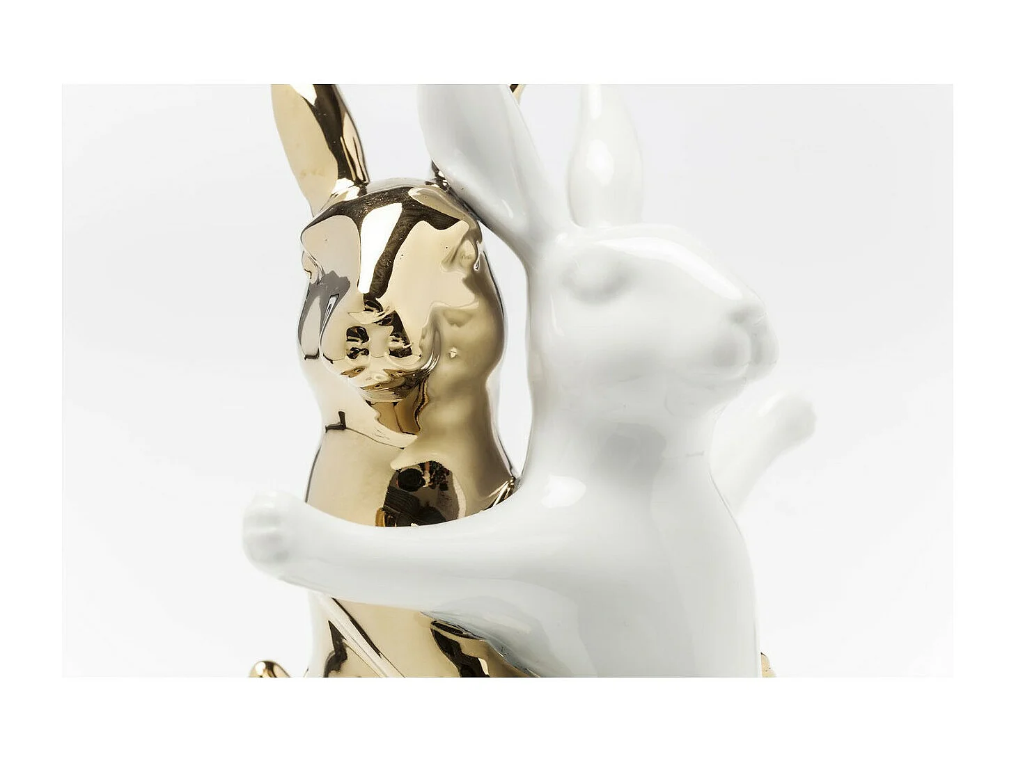 Deko Figur Hugging Rabbits Medium