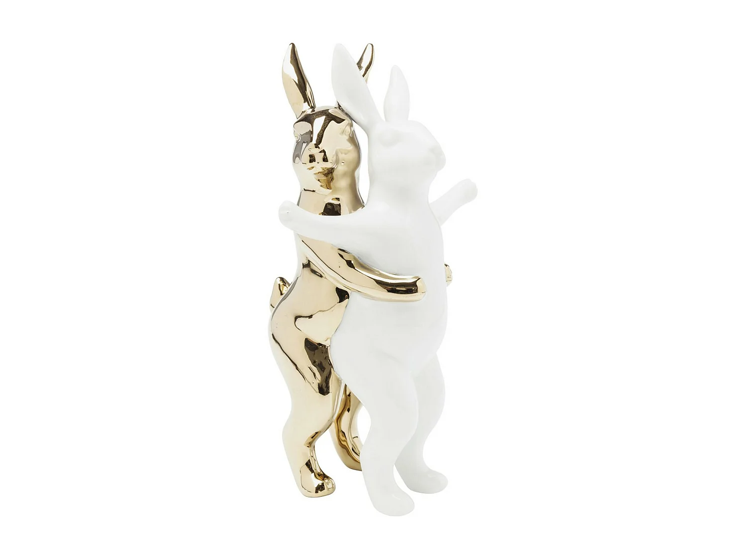 Deko Figur Hugging Rabbits Medium