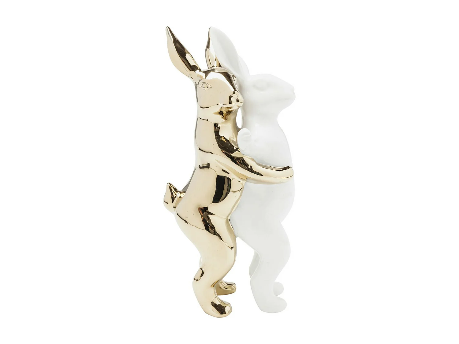 Deko Figur Hugging Rabbits Medium