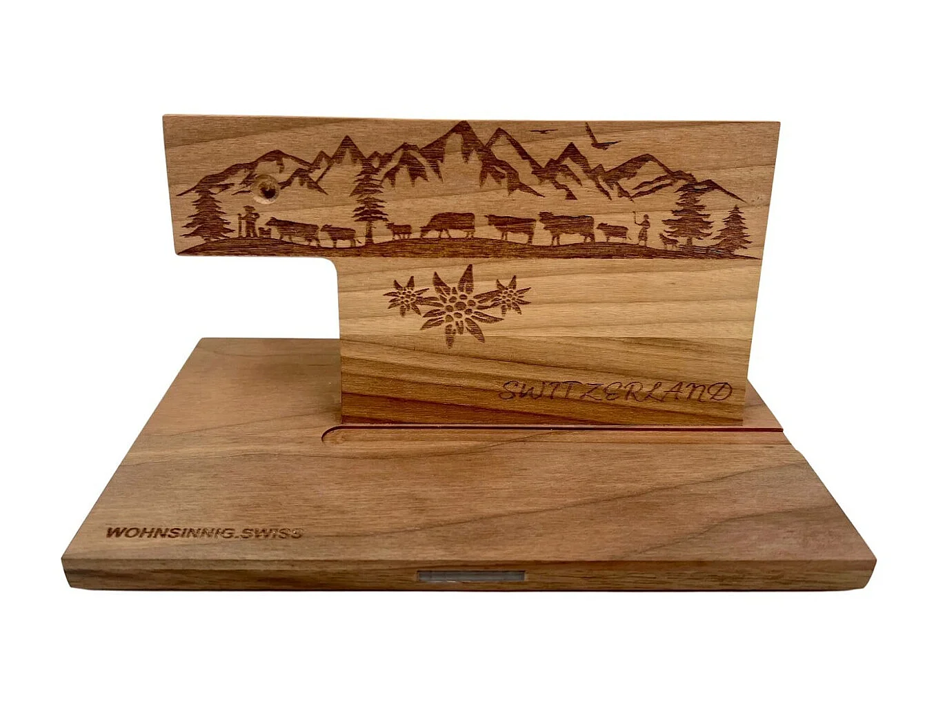 Charge Beauty 3in1 Ladestation - Swiss made - Swiss wood