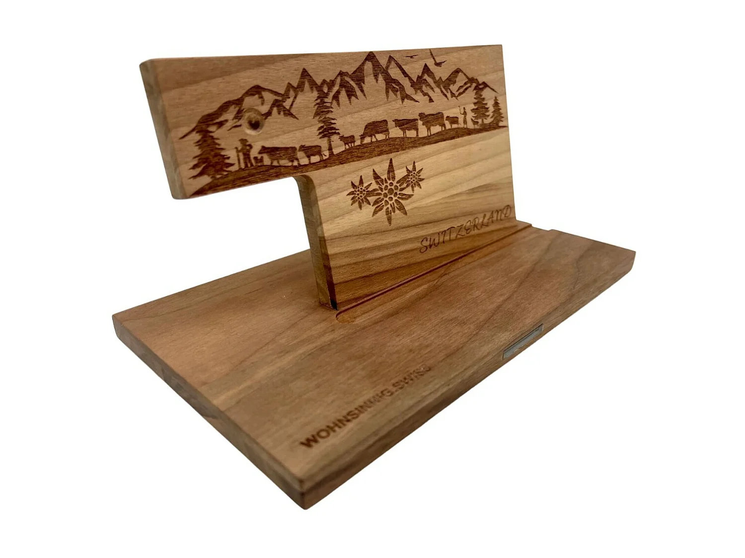 Charge Beauty 3in1 Ladestation - Swiss made - Swiss wood