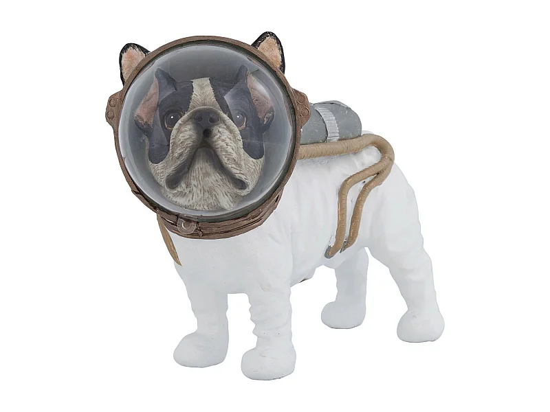 Deko Figur Space Dog 21cm