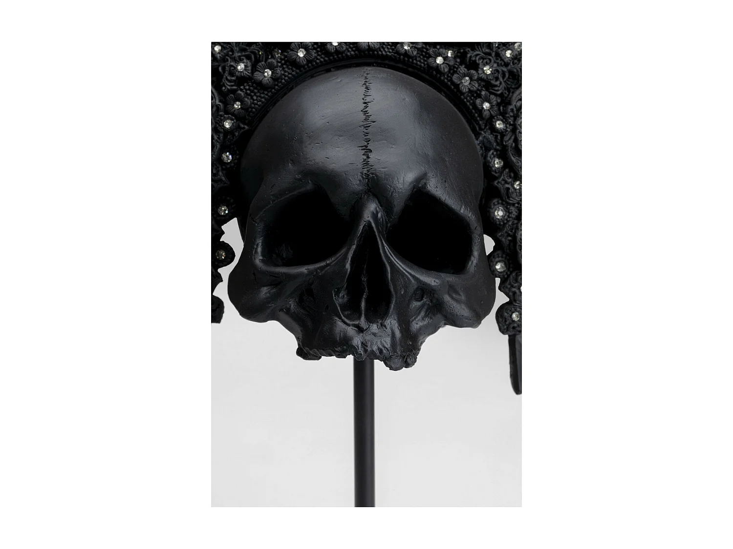 Objet décoratif King Skull noir 49cm