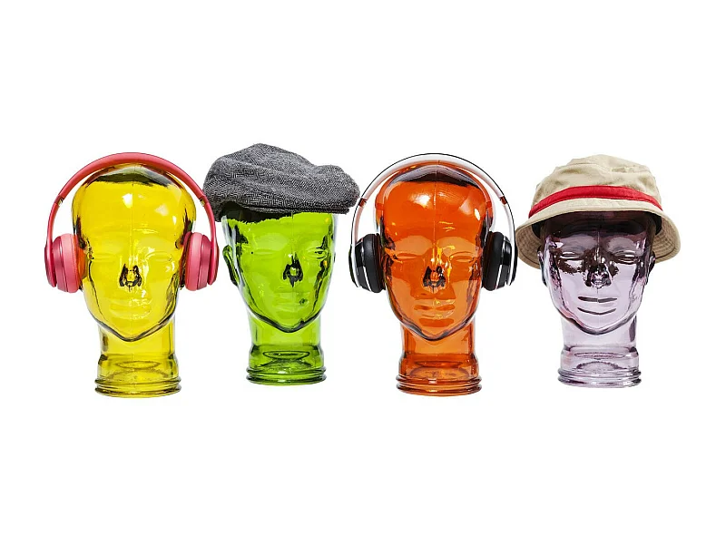 Kopfhörerständer Transparent Sortiert