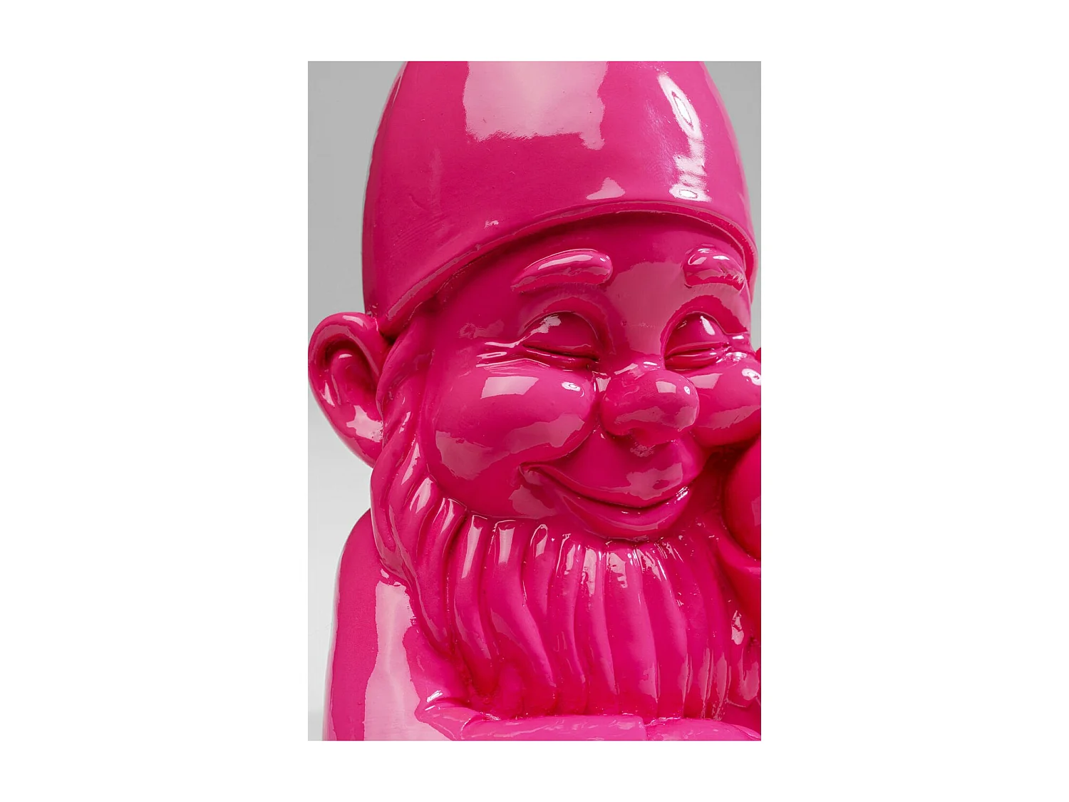 Deko Figur Zwerg Pink 21cm