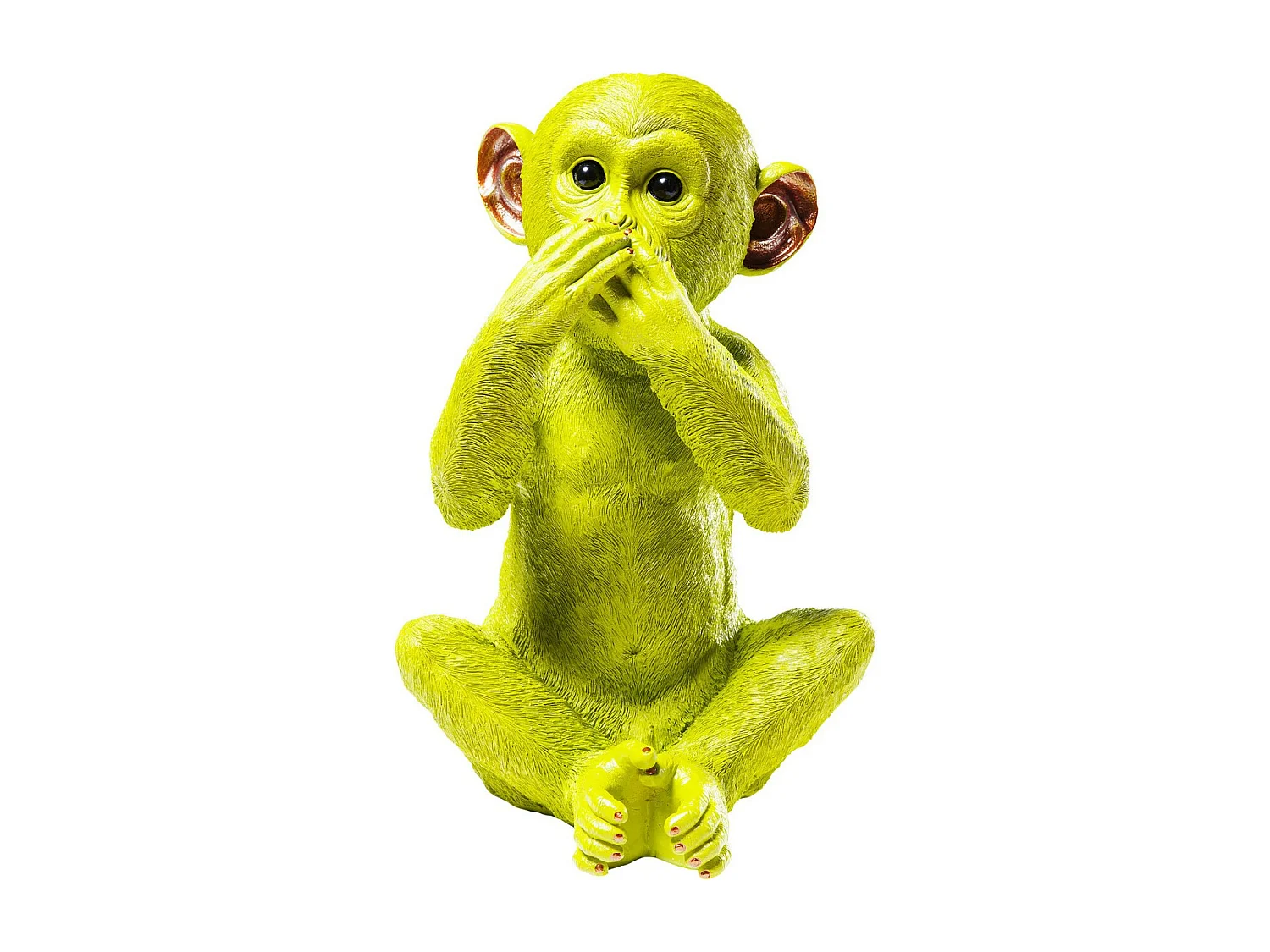 Spardose Monkey Iwazaru Grün