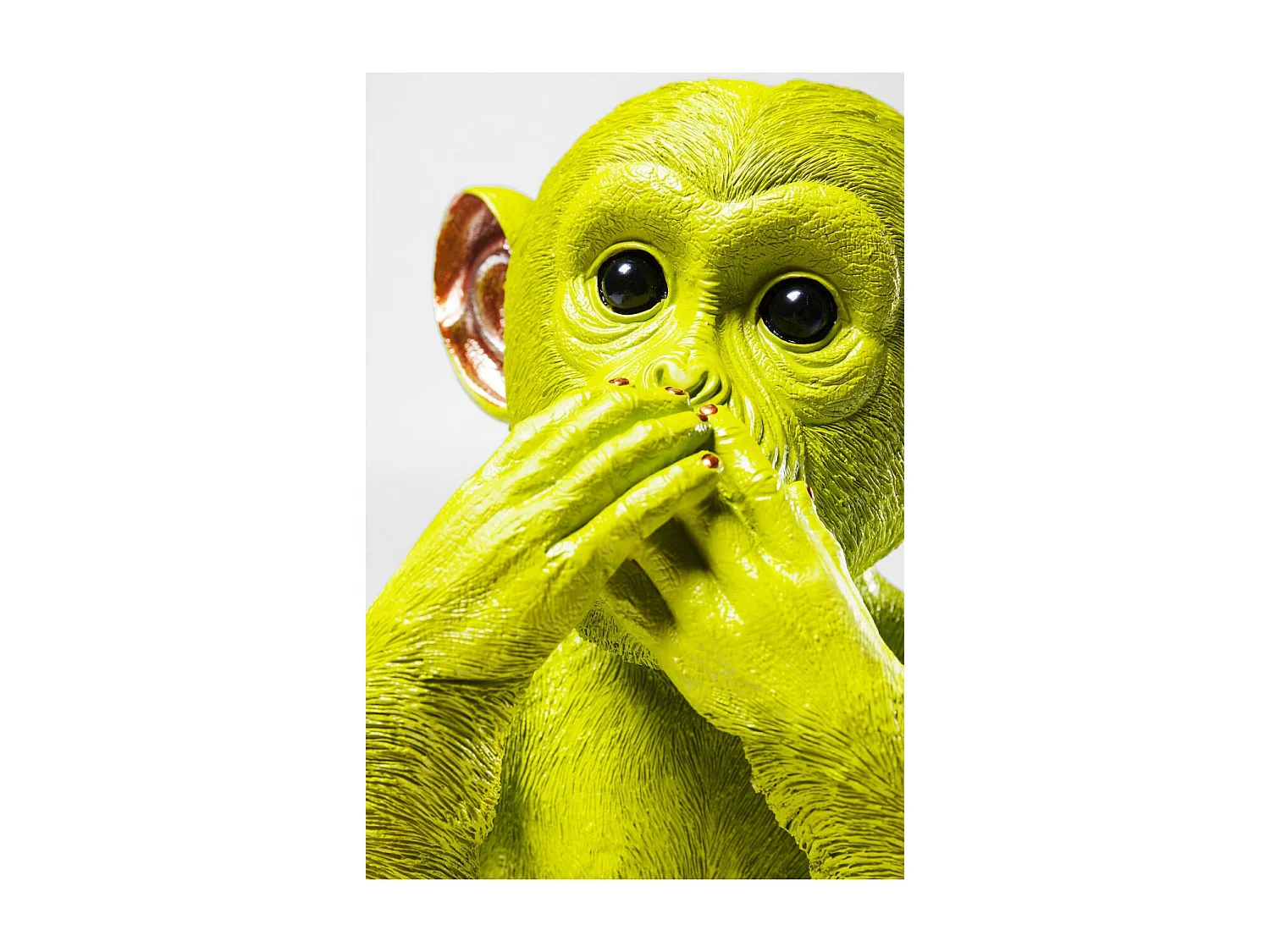 Spardose Monkey Iwazaru Grün