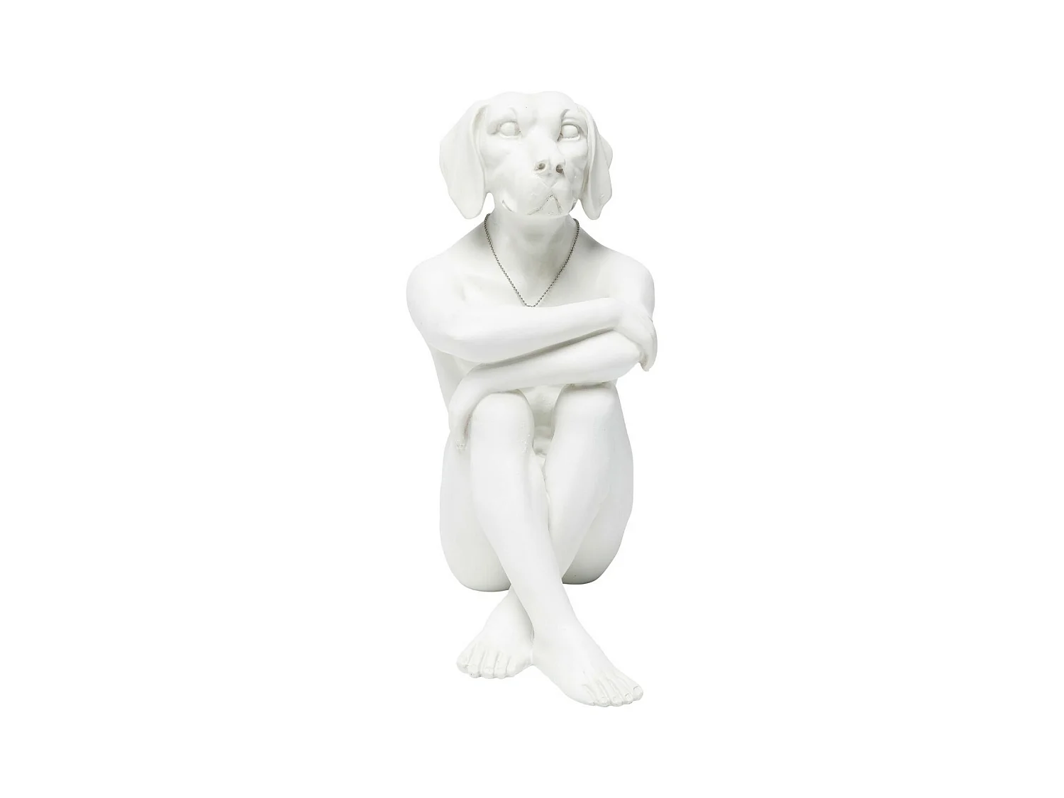 Deko Figur Gangster Dog Cream