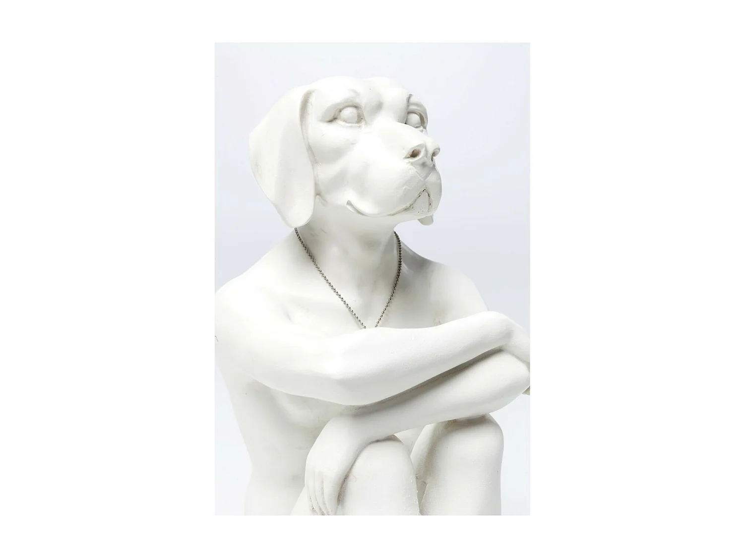 Deko Figur Gangster Dog Cream