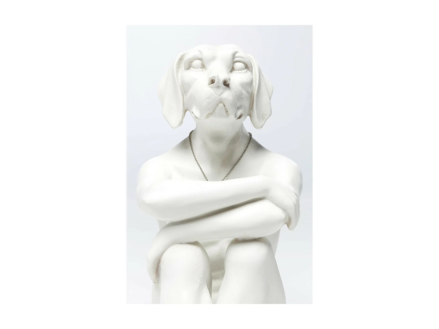 Deko Figur Gangster Dog Cream