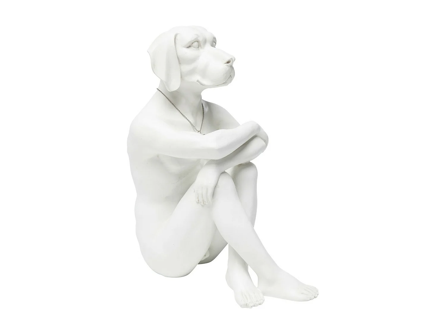 Deko Figur Gangster Dog Cream