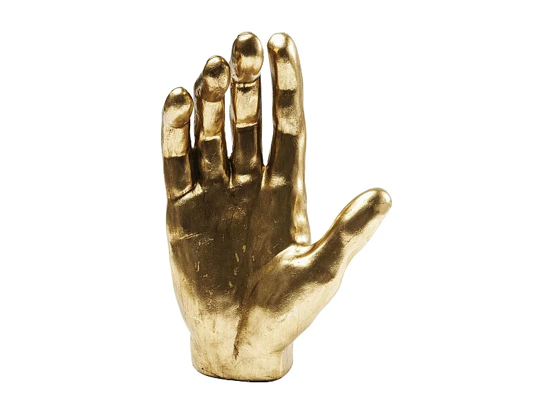 Oggetto decorativo Mano oro 35cm