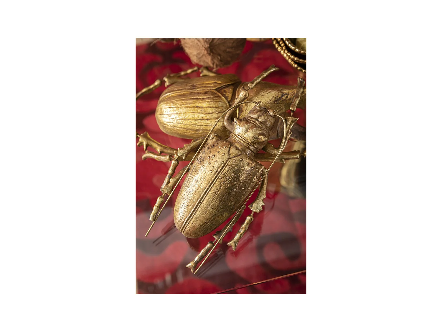 Decorazione da parete Longicorn Beetle oro