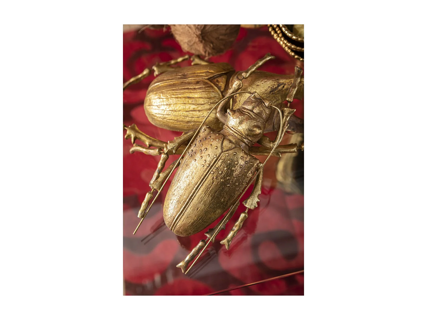Decorazione da parete Longicorn Beetle oro