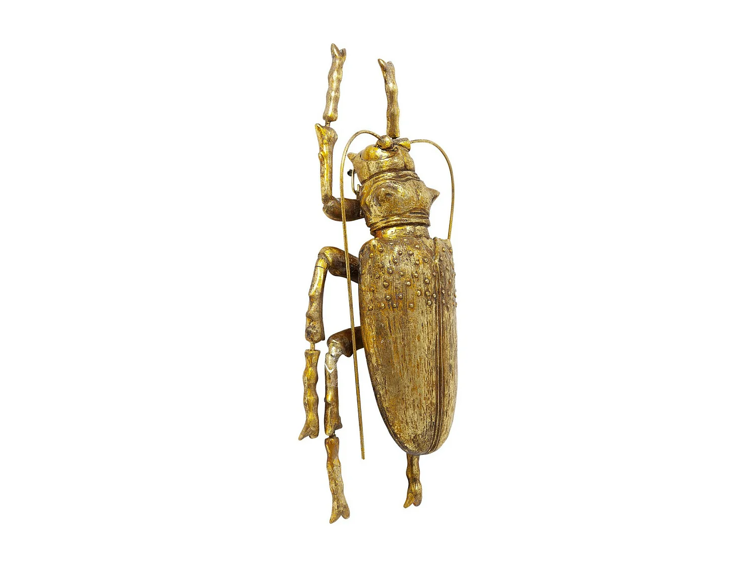 Decorazione da parete Longicorn Beetle oro