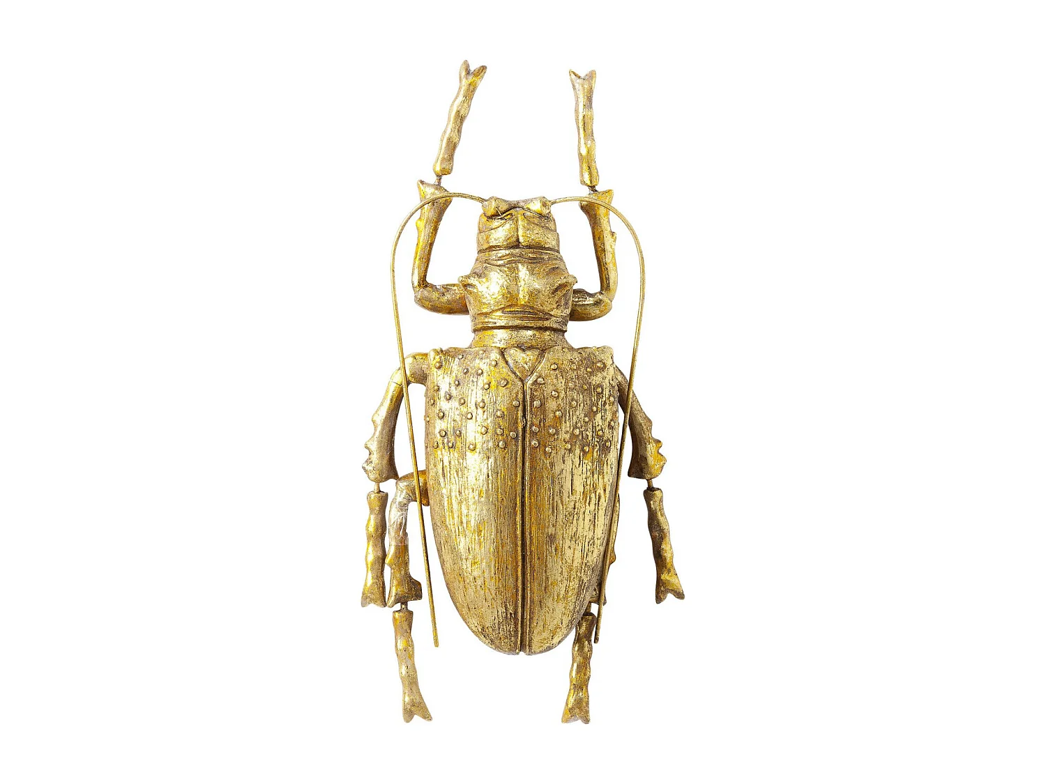 Wandschmuck Longicorn Beetle Gold
