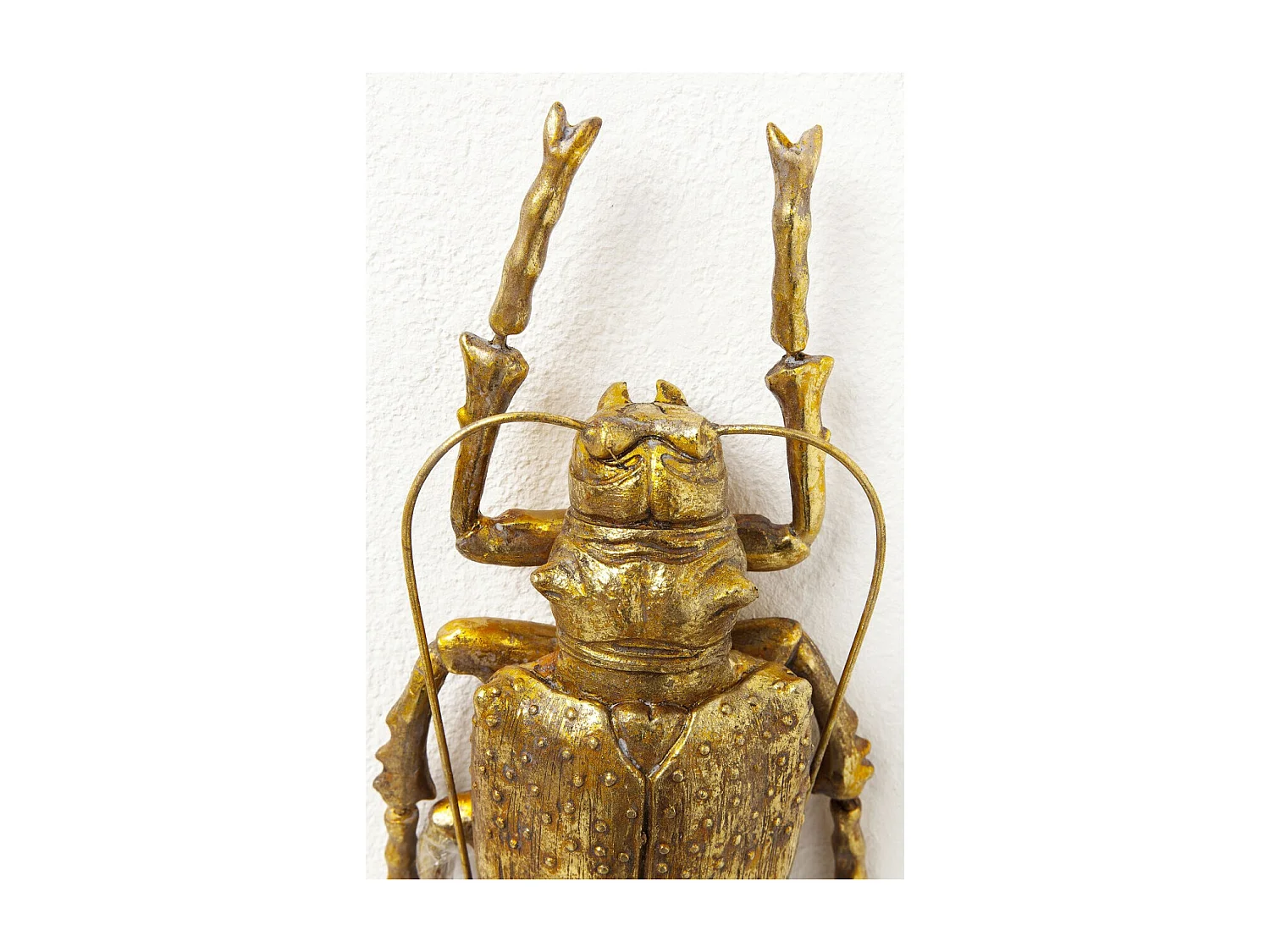 Wandschmuck Longicorn Beetle Gold