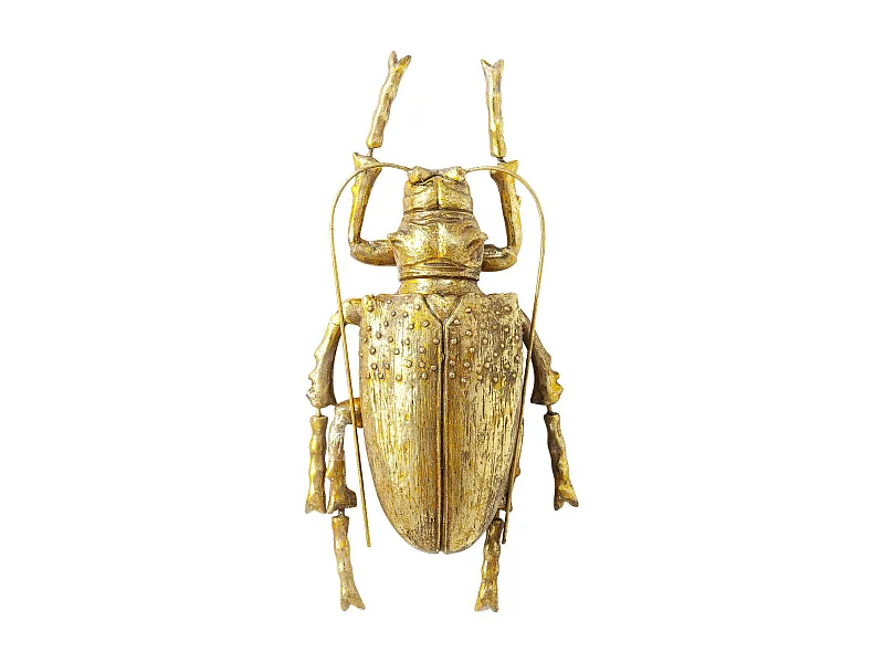 Decorazione da parete Longicorn Beetle oro