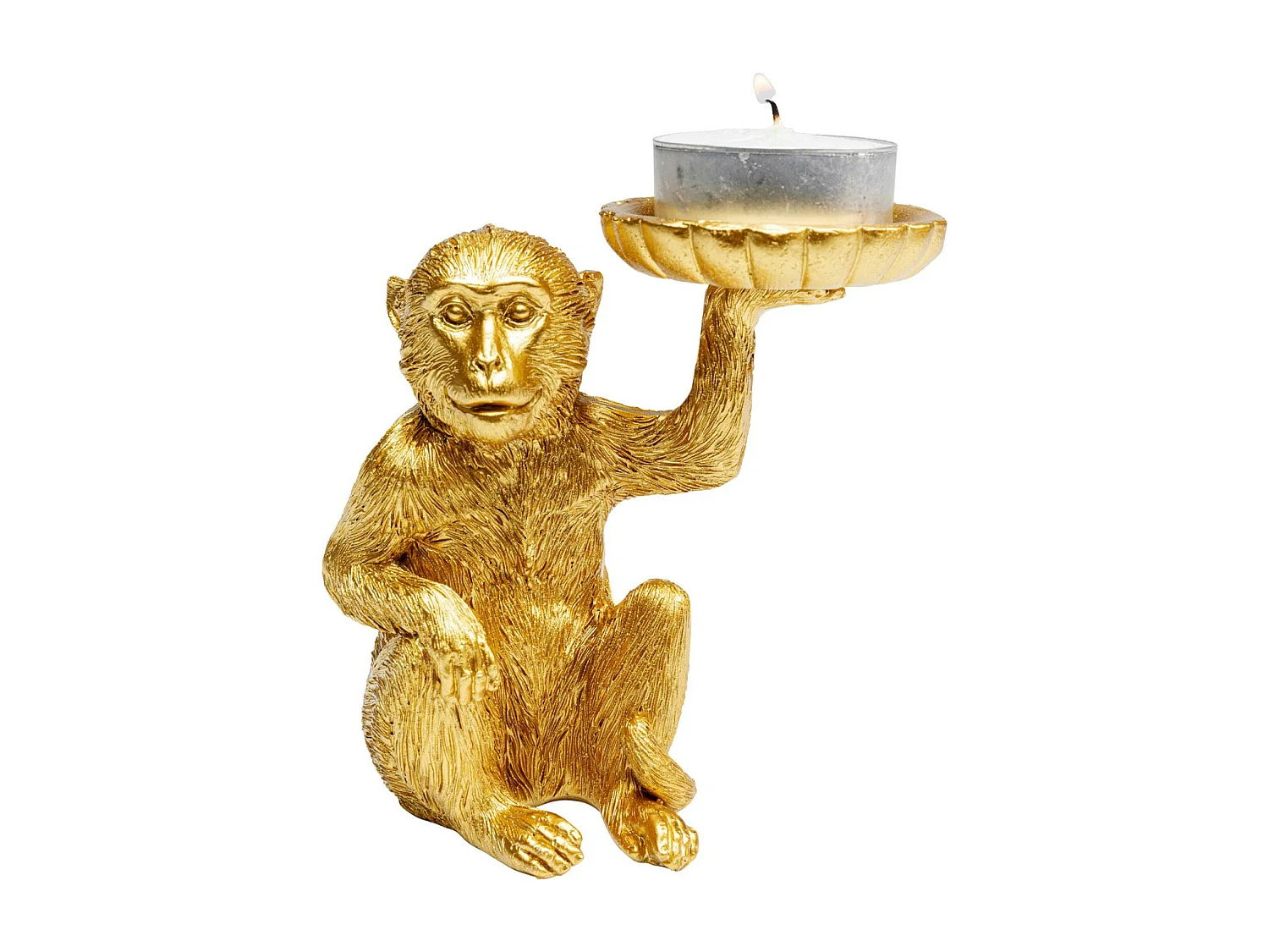 Deko Figur Monkey Tealight Holder 11cm