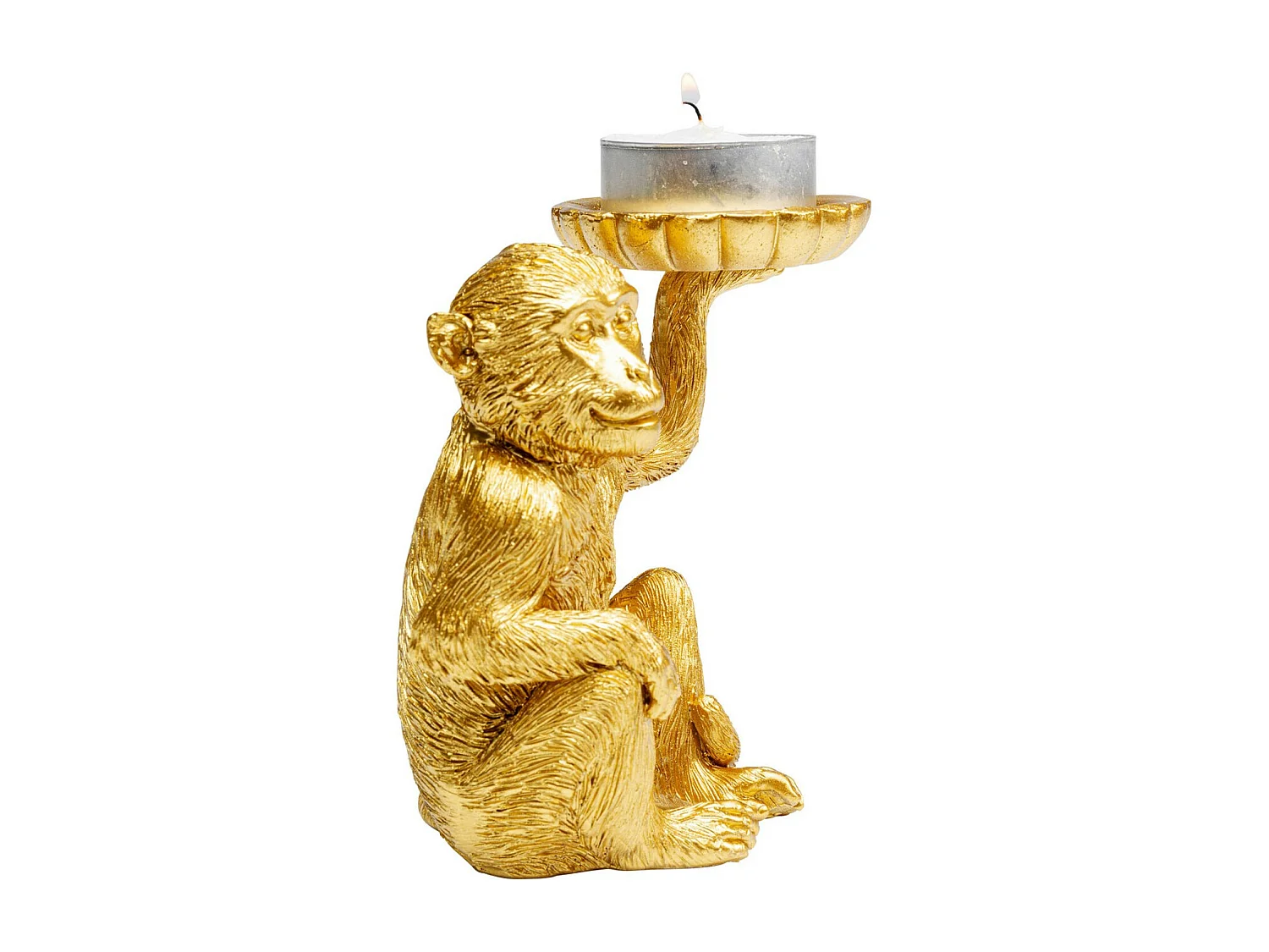 Deko Figur Monkey Tealight Holder 11cm