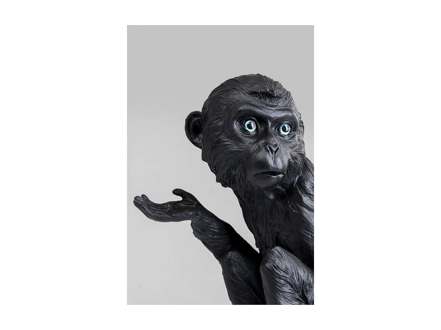 Deko Figur Circus Monkey Schwarz 108