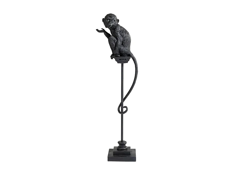 Figurine décorative Circus Monkey noir 108cm